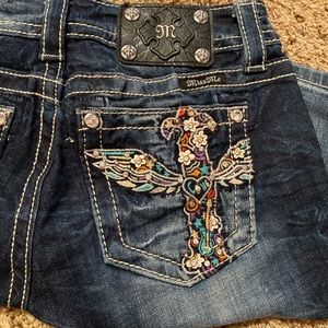 Miss Me Signature Bermuda Denim Size 26
